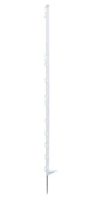 Plastový stĺpik 140 cm- biely 10 kusov