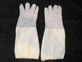 Včelárske rukavice koža, veľkosť 9