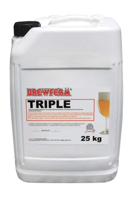 Sada na výrobu piva TRIPLE 25 kg bez kvasníc