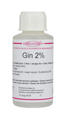 Extrakt gin ALCOFERM 2% 100 ml 