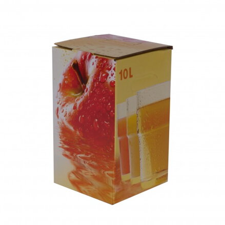 Box - kartón 10l, červenožltý - 1ks