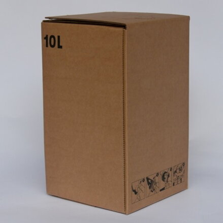 Box - kartón 10l, hnedý - 1ks