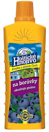 Hoštické hnojivo na čučoriedky 0,5 l