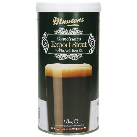 Sada na výrobu piva MUNTONS export stout 1.8kg