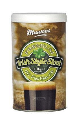 Sada na výrobu piva MUNTONS irish stout 1.5kg