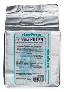 Sušené vínne kvasnice BIOFERM KILLER 500 gr
