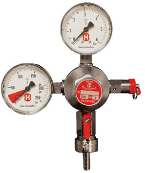 Regulátor na CO2 s 2 manometrami