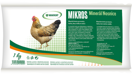 MIKROS  Minerál Nosnice, 1 kg