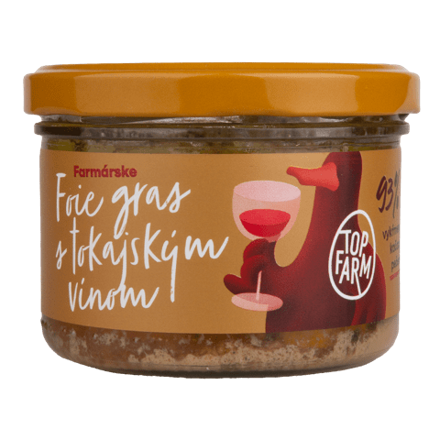 Foie gras s tokajským vínom - 150 g