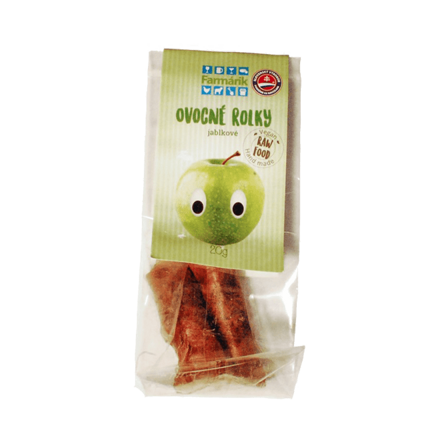 Jablkové sušené rolky - 20 g