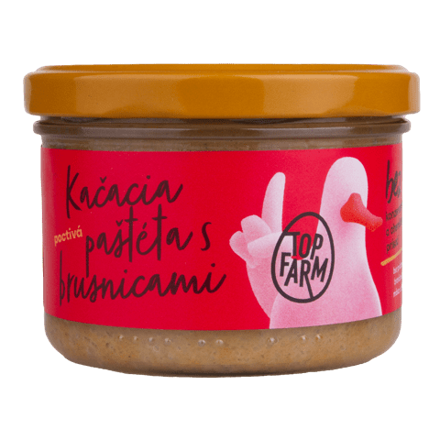 Kačacia paštéta s brusnicami - 150 g