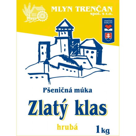 PŠENIČNÁ MÚKA HRUBÁ ZLATÝ KLAS - 1 kg