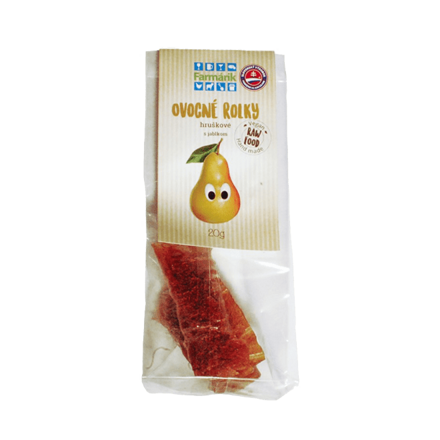 Hruškovo jablkové sušené rolky - 20 g