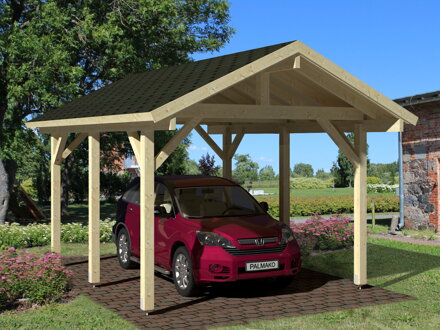 Prístrešok pre auto Robert 11.7 m²