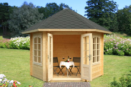 Drevený altánok Hanna 7,6 m²