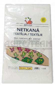 Netkaná textília biela 1.6x10m