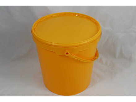 Plastová nádoba s vekom - 25 kg medu