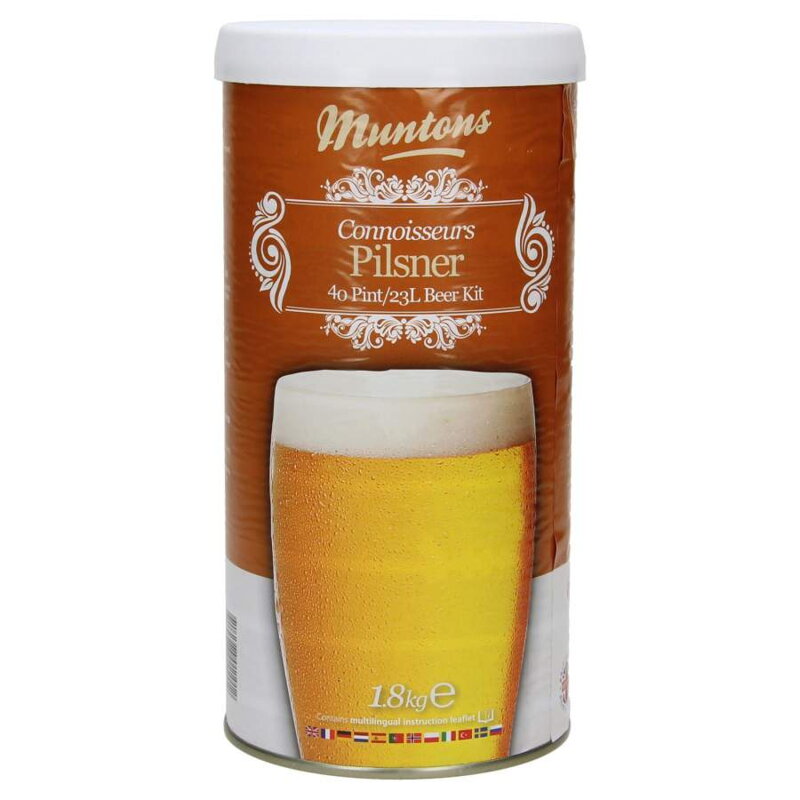 Sada na výrobu piva MUNTONS pilsner 1.8kg