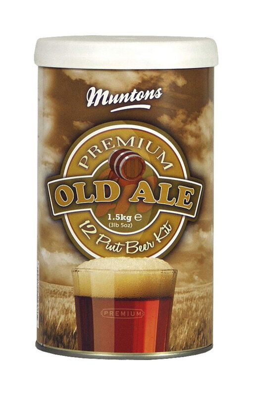 Sada na výrobu piva MUNTONS old ale 1.5kg Sada na výrobu piva MUNTONS old ale 1.5kg