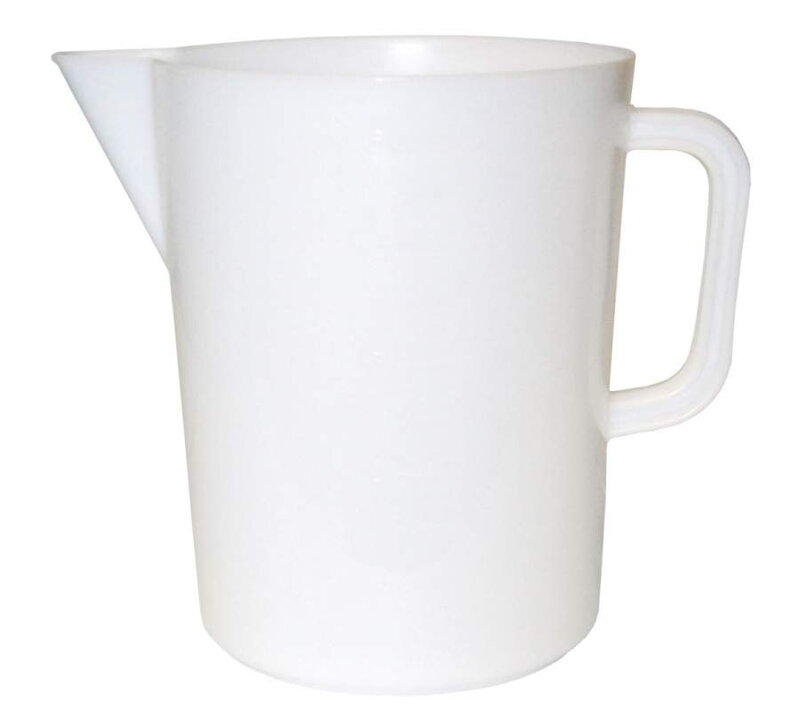 Odmerka - biela plastová 5 l