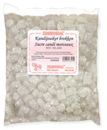 Biely drvený kandizovaný cukor 500 gr