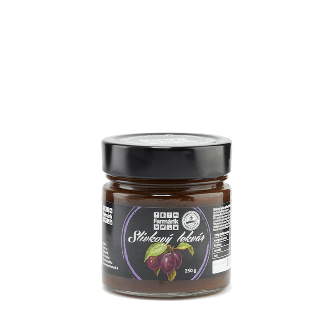Slivkový lekvár jednodruhový - 375g