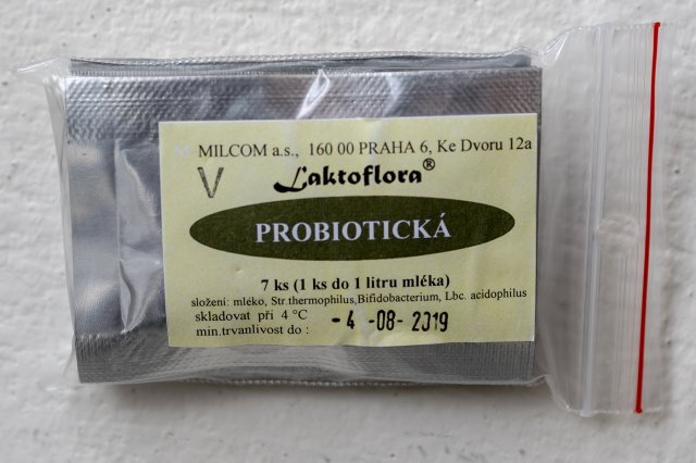 Probiotická kultúra na 1 l - rodinné balenie (7 ks)