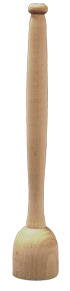 Lisovač na kyslú kapustu, drevený, 30cm dlhý